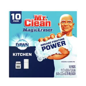 Mr. Clean Magic Eraser Kitchen Cleaning Pads with Durafoam, 10 Count